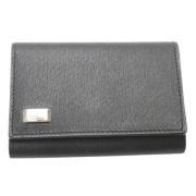 Pre-owned Leather key-holders Dunhill Pre-owned , Black , Dames