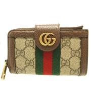 Pre-owned Canvas wallets Gucci Vintage , Multicolor , Dames