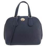 Pre-owned Fabric handbags Coach Pre-owned , Blue , Dames