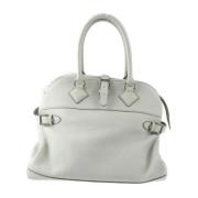 Pre-owned Fabric handbags Hermès Vintage , Gray , Dames