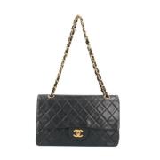 Pre-owned Fabric chanel-bags Chanel Vintage , Black , Dames