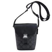 Pre-owned Fabric shoulder-bags Coach Pre-owned , Black , Dames