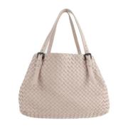 Pre-owned Leather totes Bottega Veneta Vintage , Pink , Dames