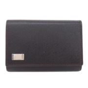 Pre-owned Leather key-holders Dunhill Pre-owned , Black , Heren
