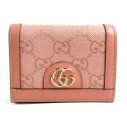 Pre-owned Canvas wallets Gucci Vintage , Pink , Dames