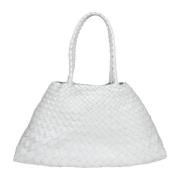 Stijlvolle Leren Tas Dragon Diffusion , White , Dames