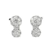 Pre-owned Platinum earrings Van Cleef & Arpels Pre-owned , Gray , Dame...