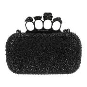 Zwarte Clutches voor Vrouwen Aw24 Alexander McQueen , Black , Dames