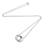 Pre-owned White Gold necklaces Cartier Vintage , Gray , Dames