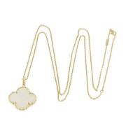 Pre-owned Yellow Gold necklaces Van Cleef & Arpels Pre-owned , Yellow ...