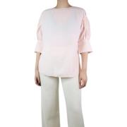 Pre-owned Linen tops Jil Sander Pre-owned , Pink , Dames