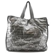 Pre-owned Fabric chanel-bags Chanel Vintage , Gray , Dames