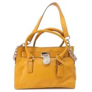 Pre-owned Fabric handbags Michael Kors Pre-owned , Yellow , Dames