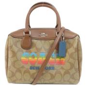 Pre-owned Fabric handbags Coach Pre-owned , Brown , Dames