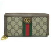 Pre-owned Fabric wallets Gucci Vintage , Beige , Dames