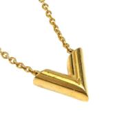 Pre-owned Yellow Gold necklaces Louis Vuitton Vintage , Yellow , Dames