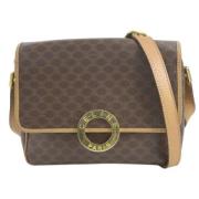 Pre-owned Canvas celine-bags Celine Vintage , Brown , Dames