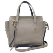 Pre-owned Fabric handbags Salvatore Ferragamo Pre-owned , Beige , Dame...