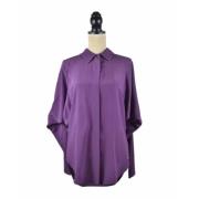 Pre-owned Fabric tops Chloé Pre-owned , Purple , Dames