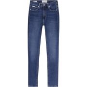 Blauwe Broek Tommy Jeans Calvin Klein , Blue , Dames