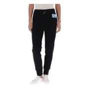 Sportieve Zwarte Denim Joggers Calvin Klein , Black , Dames