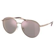 Rose Gold Mirror Zonnebril Arches Michael Kors , Pink , Dames