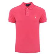 Roze Polo T-shirt met Logo Ralph Lauren , Pink , Heren