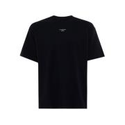 Ambition Crew Neck T-Shirt Drole de Monsieur , Black , Heren