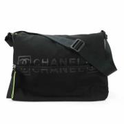 Pre-owned Fabric chanel-bags Chanel Vintage , Black , Dames