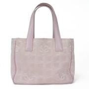 Pre-owned Fabric chanel-bags Chanel Vintage , Pink , Dames