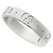 Pre-owned White Gold rings Gucci Vintage , Gray , Dames