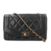 Pre-owned Fabric chanel-bags Chanel Vintage , Black , Dames