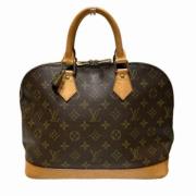 Pre-owned Canvas louis-vuitton-bags Louis Vuitton Vintage , Brown , Da...