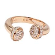 Pre-owned Rose Gold rings Piaget Pre-owned , Pink , Dames