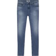 Blauwe Broek voor Heren Tommy Jeans , Blue , Heren