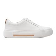 Hollyhock Walk Damessneakers - Off White Clarks , White , Dames