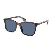 Kussen Vorm Zonnebril Blauwe Lenzen Ralph Lauren , Brown , Unisex