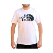 Half Dome Tee in Wit The North Face , White , Heren