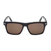 Stijlvolle herenzonnebril Tom Ford , Black , Heren