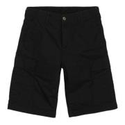 Cargo Shorts Zwart Regular Fit Zomer Carhartt Wip , Black , Heren