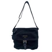 Pre-owned Nylon prada-bags Prada Vintage , Black , Dames