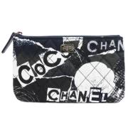 Pre-owned Fabric chanel-bags Chanel Vintage , Black , Dames