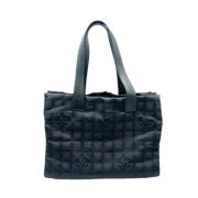 Pre-owned Nylon chanel-bags Chanel Vintage , Black , Dames