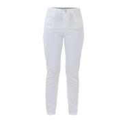 Witte Skinny Jeans van Katoen Kocca , White , Dames