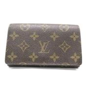 Pre-owned Canvas wallets Louis Vuitton Vintage , Brown , Dames