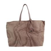 Pre-owned Leather totes Bottega Veneta Vintage , Pink , Dames