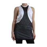 Monochrome Tanktop Dsquared2 , Black , Dames