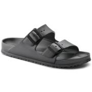 Arizona Eva Smalle Pasvorm Antraciet Sandalen Birkenstock , Gray , Her...