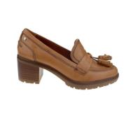 Comfortabele hakken loafers voor vrouwen Pikolinos , Brown , Dames