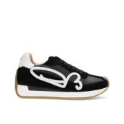 Yentl Sign Mix Sneakers Fred De La Bretoniere , Black , Dames